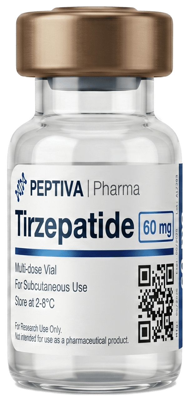 Vial de Tirzepatida, Peptiva Pharma