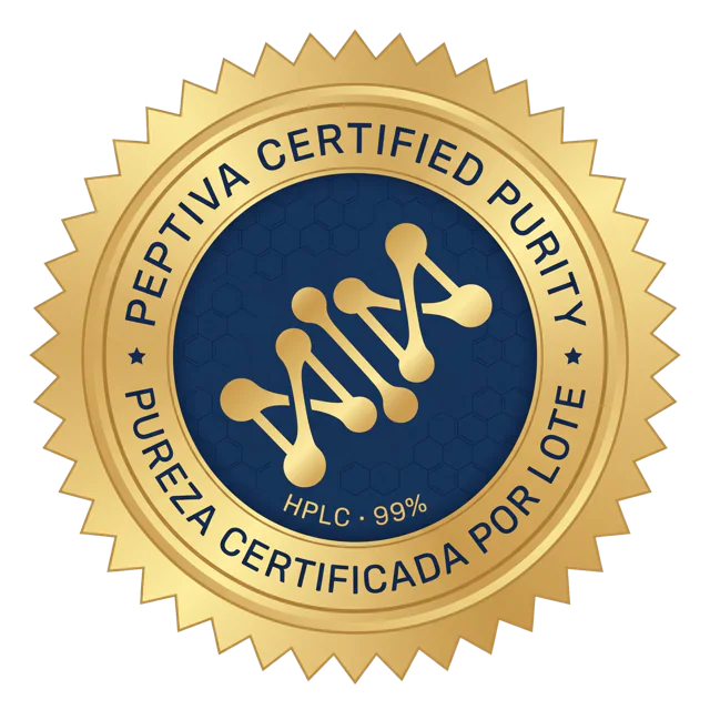 Sello Peptiva de pureza certificada