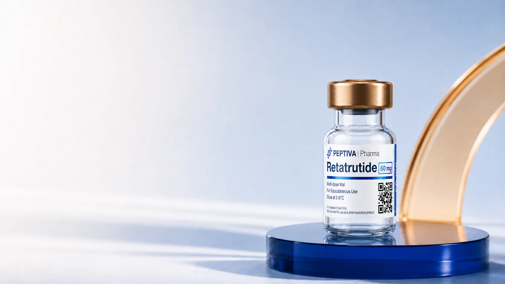 Presentación Peptiva de Retatrutida 60 mg